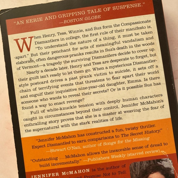 Dismantled by Jennifer McMahon Book - Picture 2 of 5